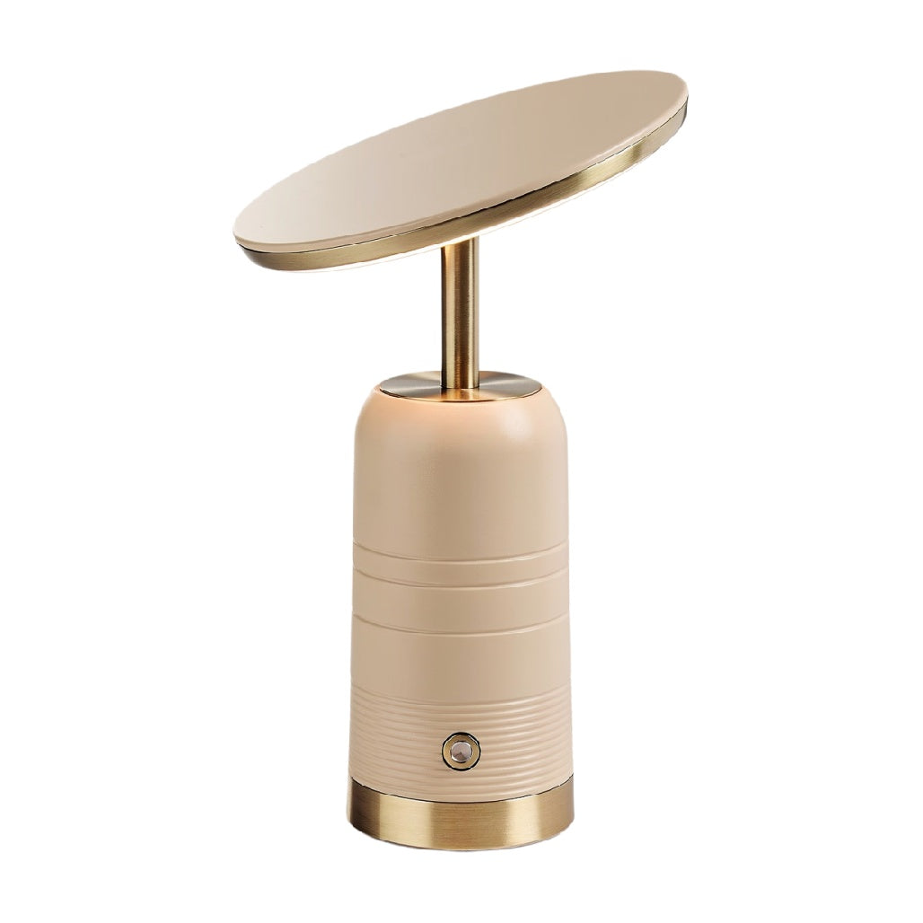 **Lampa biurkowa z regulowanym kloszem i nowoczesnym designem**